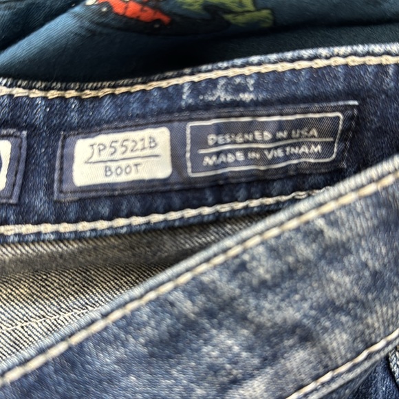 Miss Me Denim Jeans Boot Cut Size 30 - Picture 7 of 8